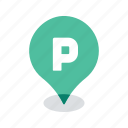 location, map, navigation, park, parking, pin, pointer