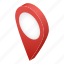 cartoon, isometric, map, pin, pointer, red, tag 
