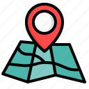 gps, map, pin, maps, pointer, locations, location, placeholder, navigation
