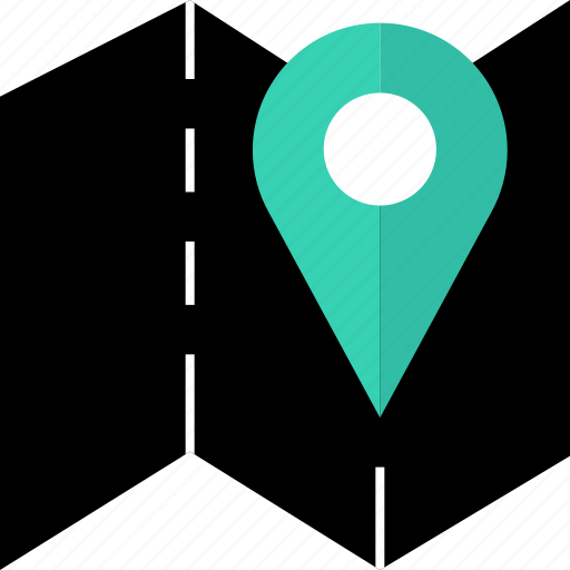 Find, folded, locate, map icon - Download on Iconfinder