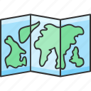 gps, location, map, places, world map 