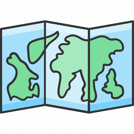 Gps, location, map, places, world map icon - Download on Iconfinder