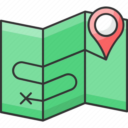 Destination, direction, navigation, point, route icon - Download on Iconfinder