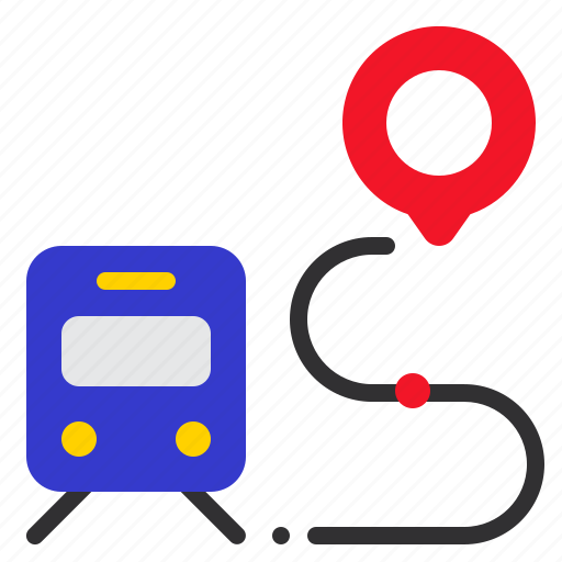 Train, railway, route, placeholder, travel, transportation, maps icon - Download on Iconfinder