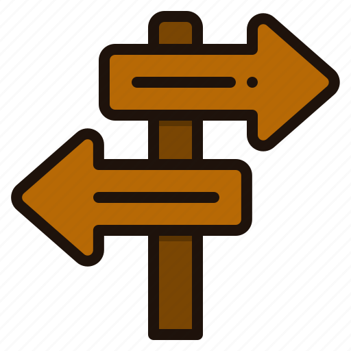 Direction, sign, signs, road, panel, directional icon - Download on Iconfinder