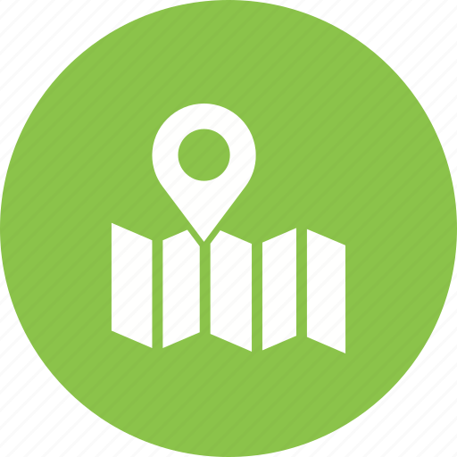 Location, map, paper, pin, place, road, travel icon - Download on Iconfinder