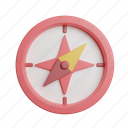 compass, front, navigation 