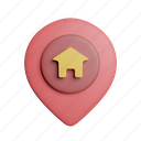 home, placeholder, location, front, direction, map, gps, navigation 