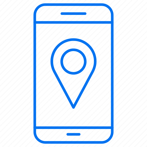 Location, navigation, phone, smart icon - Download on Iconfinder