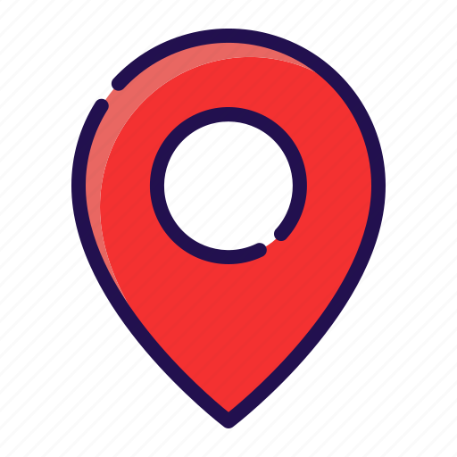 Destination, gps, location, map, navigation, pin, place icon - Download on Iconfinder