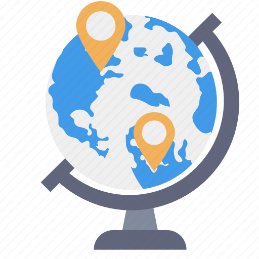 Global, globe, pin, world icon - Download on Iconfinder