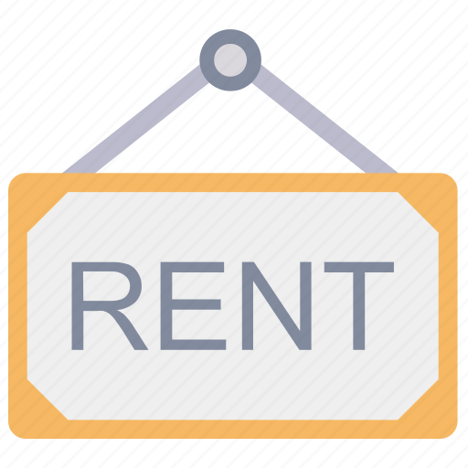 Hanging, rent, room, sign icon - Download on Iconfinder