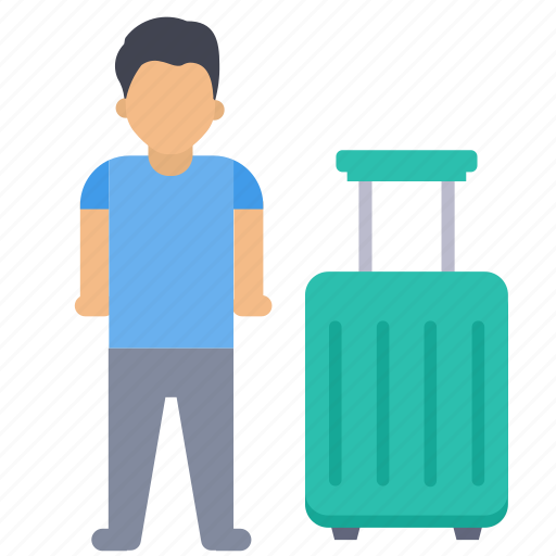 Bag, luggage, tourist, travel icon - Download on Iconfinder