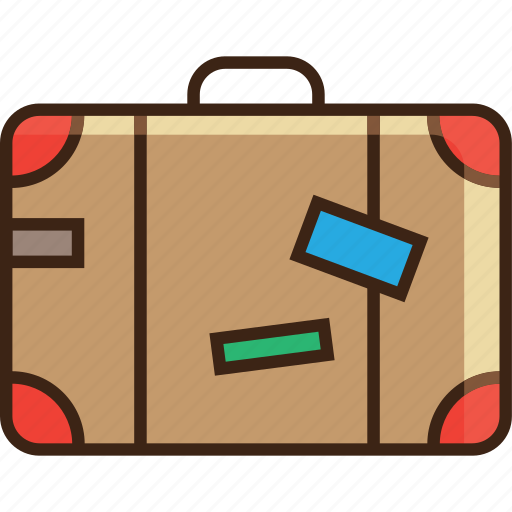 Bag, baggage, clothes, luggage, move, suitcase, travel icon - Download on Iconfinder