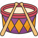 drum, rhythm, musical, parade, carnival