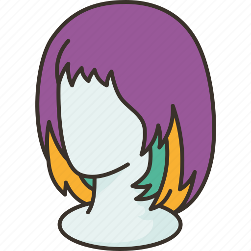 Wig, hairstyle, beauty, salon, haircut icon - Download on Iconfinder
