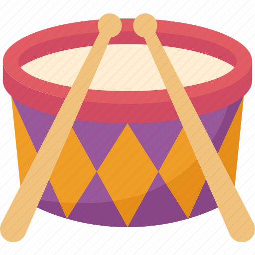 Drum, rhythm, musical, parade, carnival icon - Download on Iconfinder