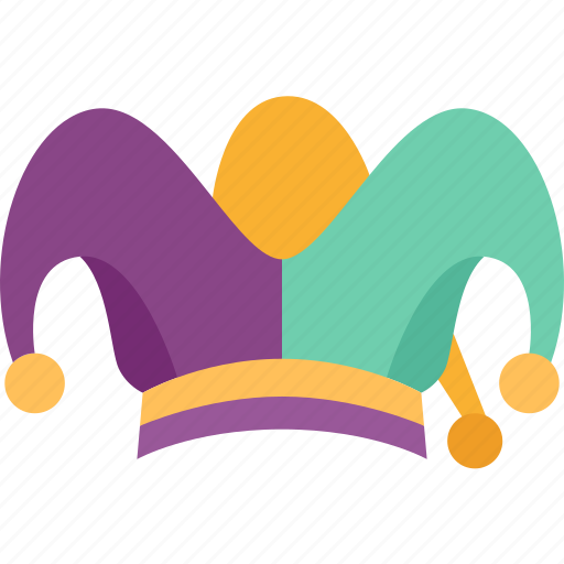 Hat, jester, fun, festival, entertainment icon - Download on Iconfinder