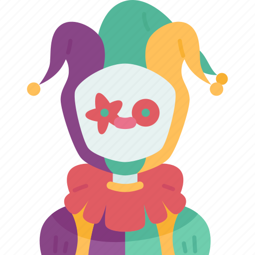 Joker, clown, carnival, theater, actor icon - Download on Iconfinder