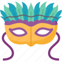 mask, carnival, fancy, costume, festival