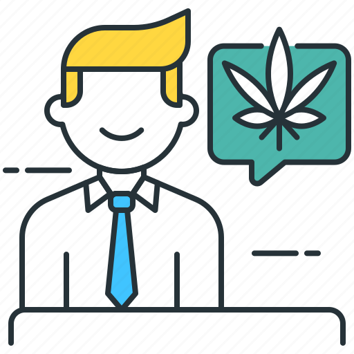Consultant, marijuana, cannabis business, cannabis consultant, marijuana business, marijuana consultant, cannabis icon - Download on Iconfinder