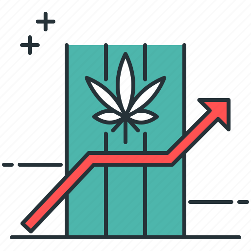 Marijuana, cannabis, cannabis market, cannabis stock, marijuana stock, ganja icon - Download on Iconfinder