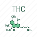 cannabis, cbd, formula, hemp, marijuana, molecule, tetrahydrocannabinol