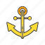 anchor, navigation, navy, sailing 