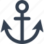 ship, marine, anchor, weight, nautical, travel, sea 