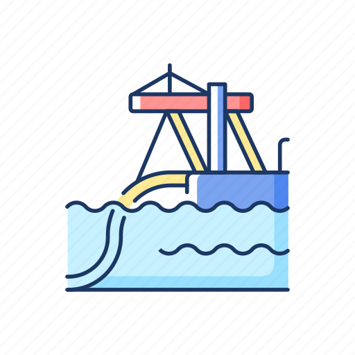 Underwater, pipeline, installation, nautical icon - Download on Iconfinder
