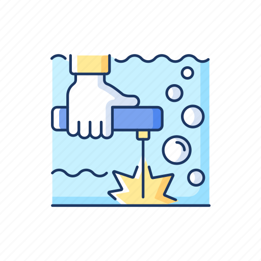 Underwater, pipeline, construction, welder icon - Download on Iconfinder