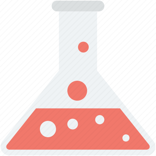 Conical flask, flask, lab equipment, lab flask, volumetric flask icon - Download on Iconfinder