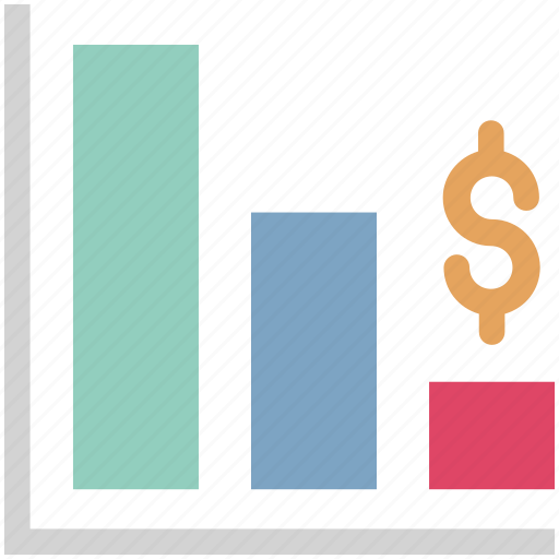 Business loss, decreasing chart, financial performance, loss chart, loss graph icon - Download on Iconfinder