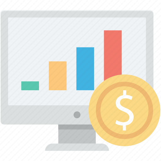 Diagram, dollar, online analytics, online graphs, web analytics icon - Download on Iconfinder