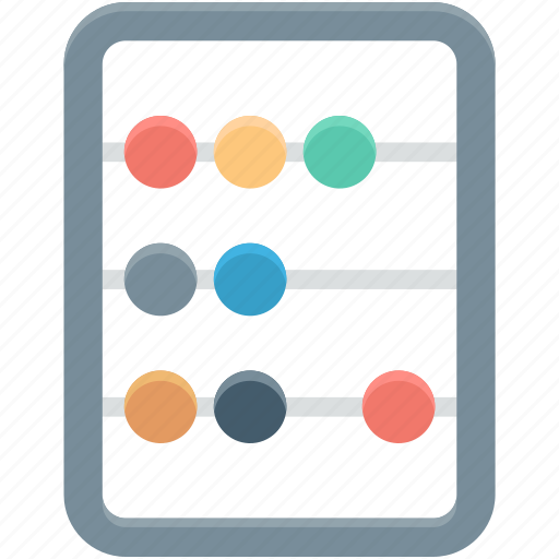 Abacus, ancient calculator, calculating machine, calculation, counting frame icon - Download on Iconfinder