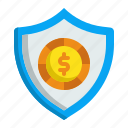 secure, payment, safety, protection, economy, dollar, shield, money