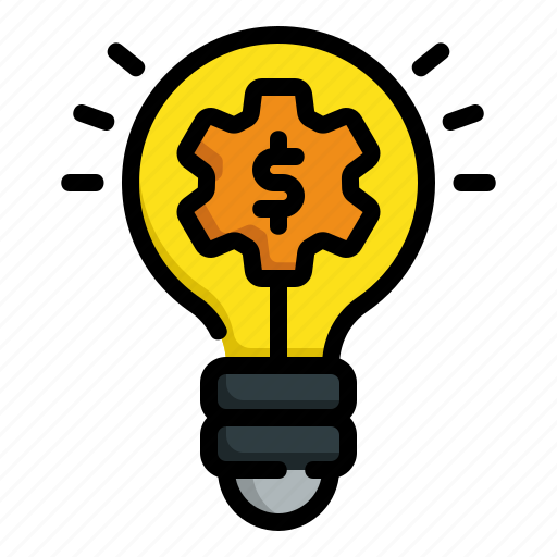 Idea, money, gear, technology, investment, currency icon - Download on Iconfinder