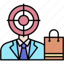 consumer, customer, buyer, audience, shopper, user