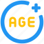 age, market, research, marketing, cycle, circular, arrow, lifespan 