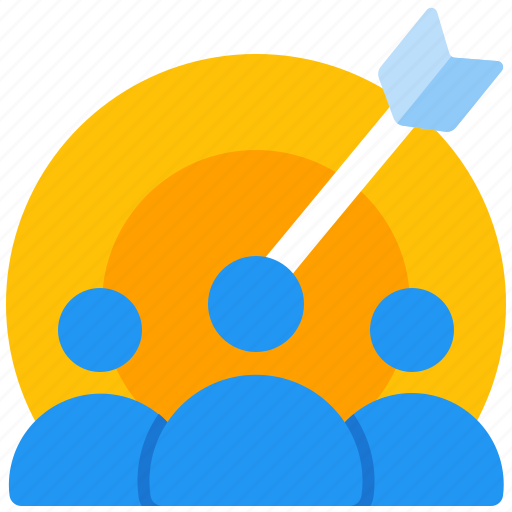 Focus, group, market, research, marketing, target icon - Download on Iconfinder