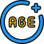 age, market, research, marketing, cycle, circular, arrow, lifespan 