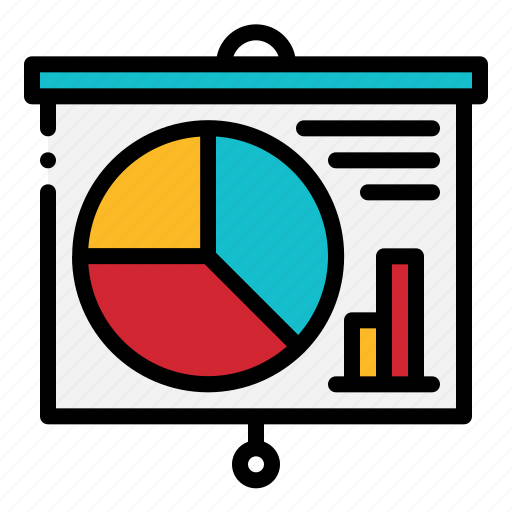 Presentation, pie, chart, analytic, business, and, finance icon - Download on Iconfinder