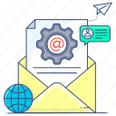 mail, service, mail support, communication service, letter service, mail service, mail configuration