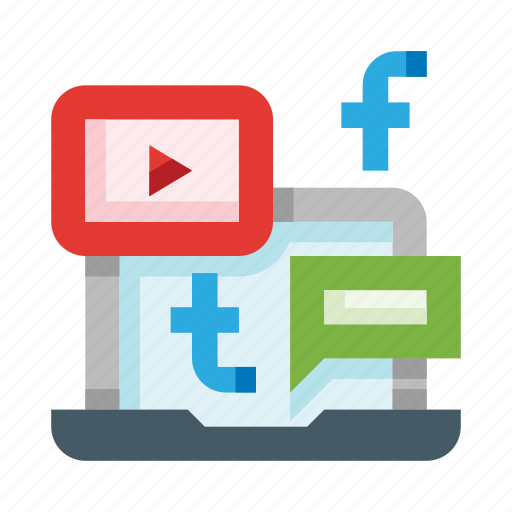 Advertising, marketing, ads, laptop, smm, social networks icon - Download on Iconfinder