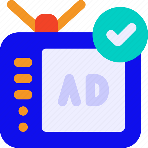 Tv, ads, digital marketing, television icon - Download on Iconfinder