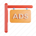 ads, signboard, advertisement, advertising, sign, hanging board, marketing