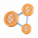 coin, network, finance, currency, dollar, cash, connection