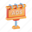 billboard, signboard, advertisement, marketing, advertising, promotion 