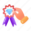 premium, quality, award, certified, reward, badge 
