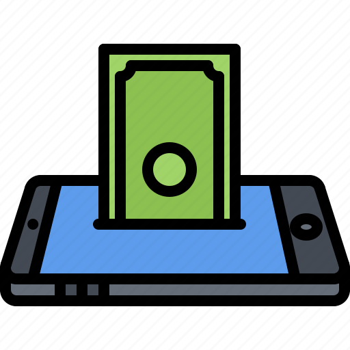 Banknote, marketing, money, phone, promotion, seo icon - Download on Iconfinder